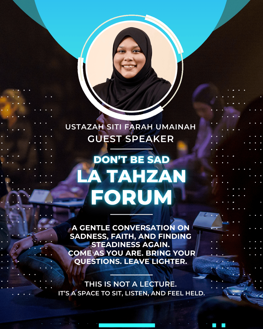 La Tahzan (Don't Be Sad) 15th Feb 2026 *9.30am @ Stamford Arts Centre 2.5hrs